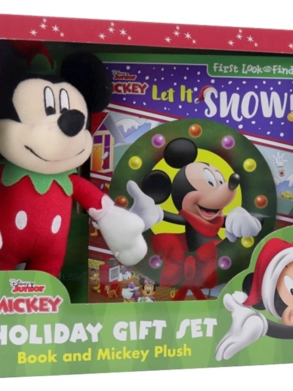Disney Mickey Mouse Clubhouse Holiday Playset - Red